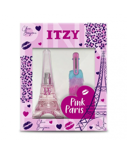 Estuche Itzy - Hello Kitty: Fragancia 100 ml y Balsamo Labial 8 grs