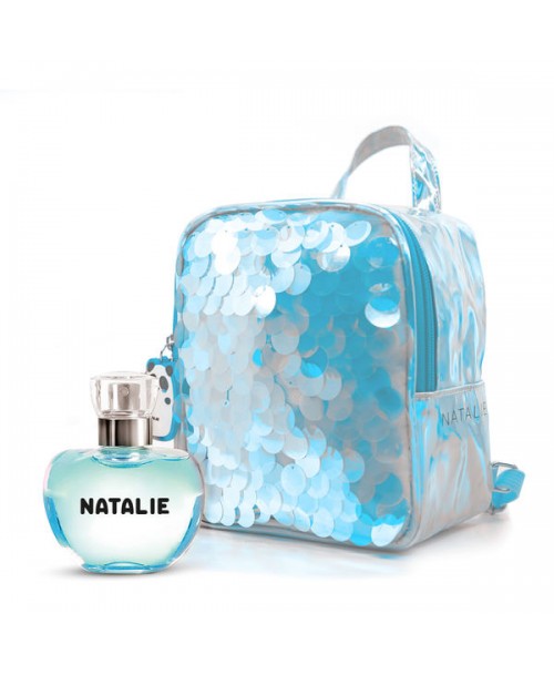 Estuche Natalie - Sumi: Fragancia 90 ml y Mochila