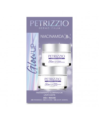 Estuche Petrizzio - Glow Up: Cremas faciales 50 grs