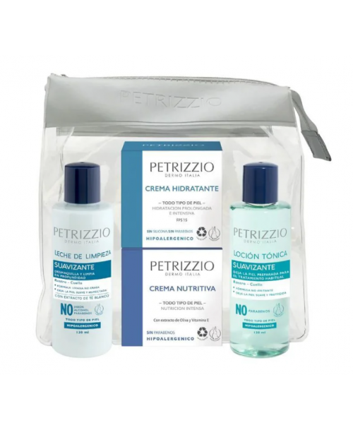 Estuche Petrizzio - Suavizante: Cremas faciales 50 grs y Tonicos 130 ml