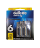 Gillette Repuestos para Maquina de Afeitar Mach3 / 6 uns