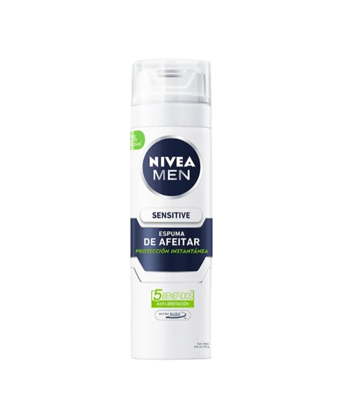 Nivea Men Espuma de Afeitar - Sensitive / 200 ml