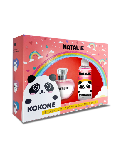 Estuche Natalie - Kokone: Fragancia 90 ml y Body Mist 100 ml