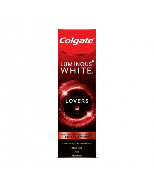 Colgate Pasta Dental Luminous White Lovers Vino / 70 grs