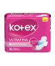 Kotex Toallas Higienicas Ultrafina / 16 uns