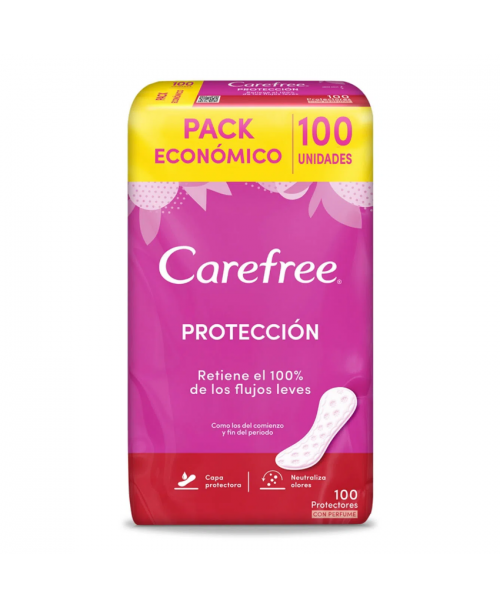 Carefree Protectores Diarios Proteccion / 100 uns