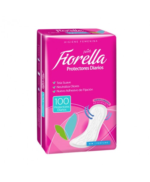 Fiorella Protectores Diarios / 100 uns