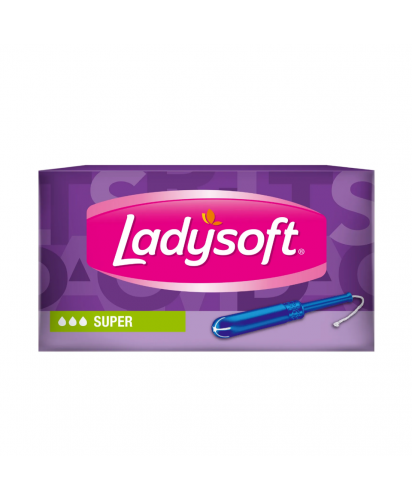 Ladysoft Tampones - Super / 8 uns