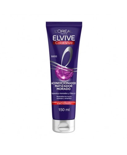 L'Oreal Elvive Acondicionador Matizador Morado / 150 ml