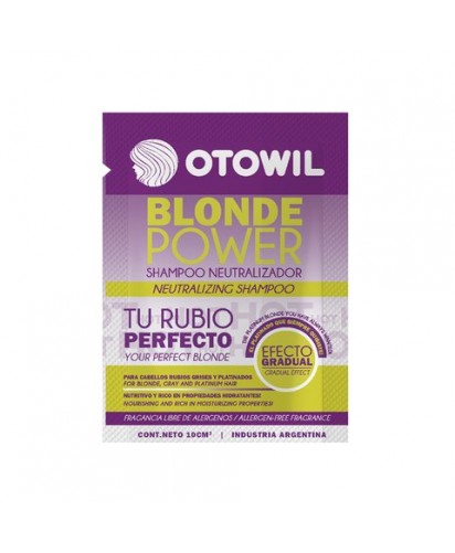 Otowil Tratamiento Capilar Shampoo Neutralizador / 10 gr