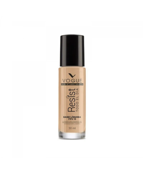 Vogue Base de Maquillaje Liquida Resist Avellana / 30 ml