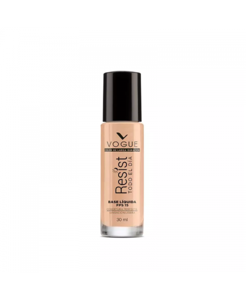 Vogue Base de Maquillaje Liquida Resist Glamour / 30 ml