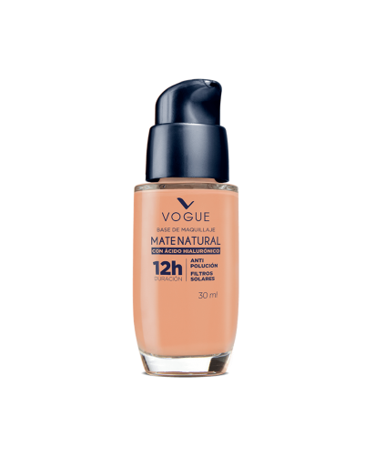 Vogue Base de Maquillaje Liquida Mate Natural - Avellana / 30 ml