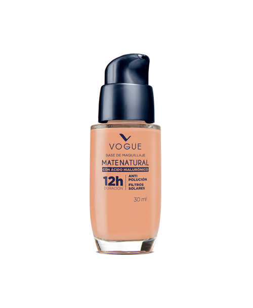 Vogue Base de Maquillaje Liquida Mate Natural - Avellana / 30 ml