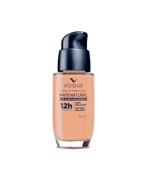 Vogue Base de Maquillaje Liquida Mate Natural - Arena / 30 ml