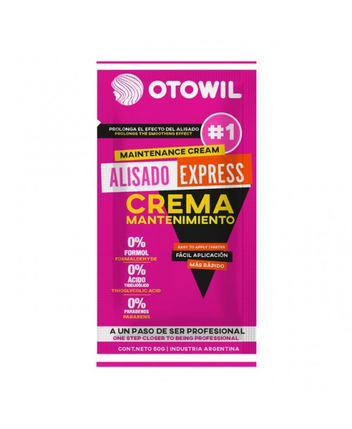 Otowil Tratamiento Capilar Alisado Express / 50 gr