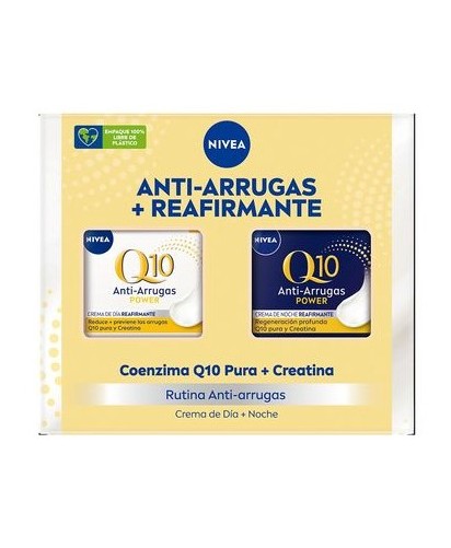 Estuche Nivea - Rutina Anti-arrugas: Crema Facial de Dia 50 ml y de Noche 50 ml