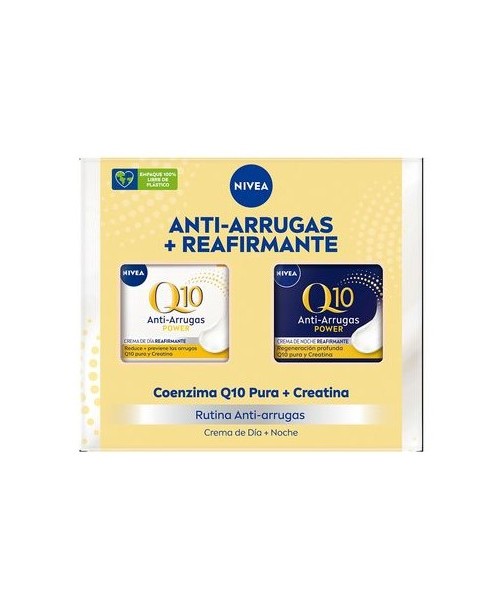 Estuche Nivea - Rutina Anti-arrugas: Crema Facial de Dia 50 ml y de Noche 50 ml