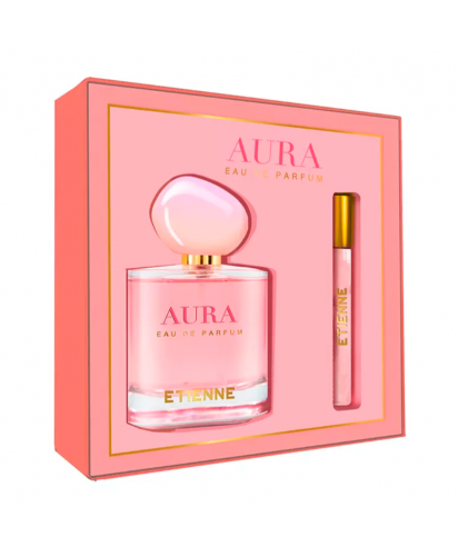 Estuche Etienne - Aura: Fragancia 50 ml y Perfumero 10 ml