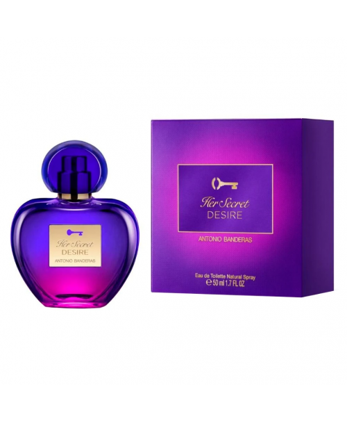 Fragancia Antonio Banderas - Her Secret Desire / 30 ml