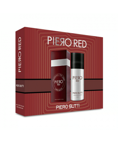 Estuche Piero Butti - Piero Red: Fragancia 100 ml y Desodorante Spray 150 ml