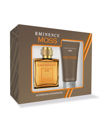 Estuche Eminence - Moss: Fragancia 100 ml y Gel After Shave 100 ml