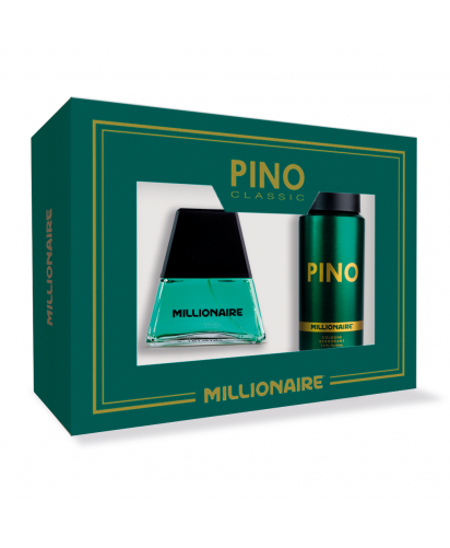 Estuche Millionaire - Pino Classic: Fragancia 60 ml y Desodorante Spray 150 ml