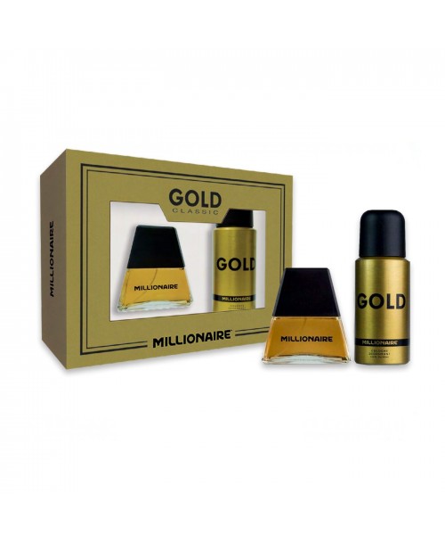 Estuche Millionaire - Gold Classic: Fragancia 60 ml y Desodorante Spray 150 ml