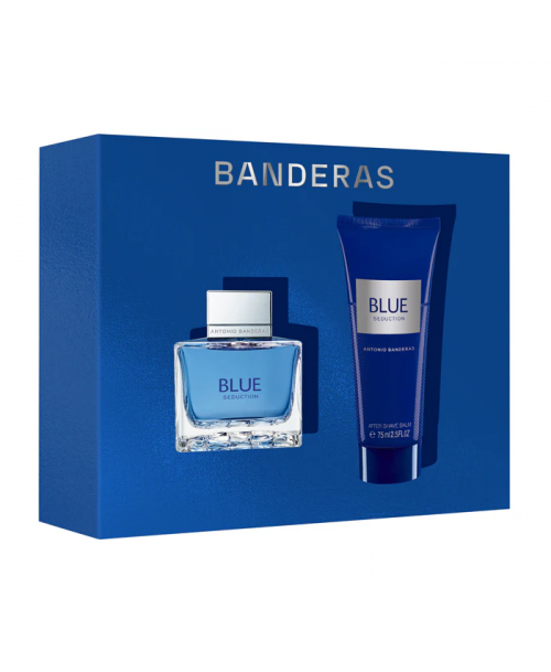 Estuche Antonio Banderas - Blue Seduction: Fragancia 50 ml y Balsamo After Shave 75 ml