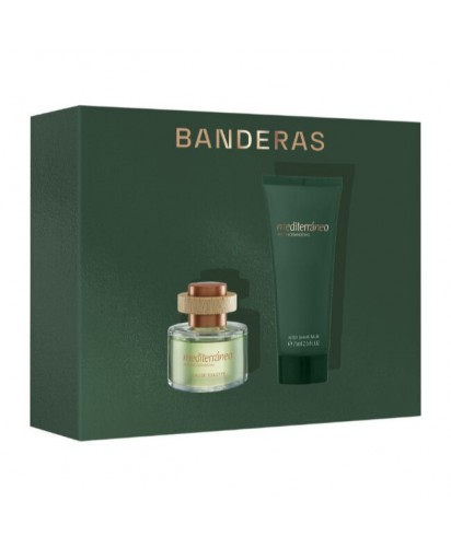 Estuche Antonio Banderas - Mediterraneo: Fragancia 50 ml y Balsamo After Shave 75 ml