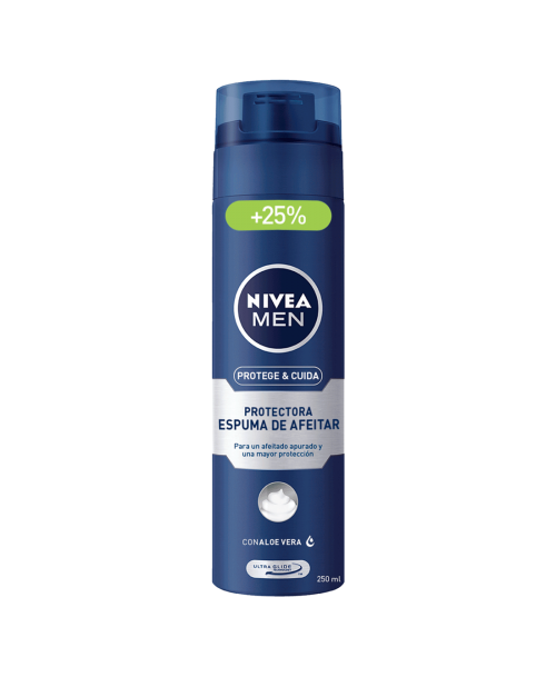 Nivea Men Espuma de Afeitar - Protect & Care / 200 ml