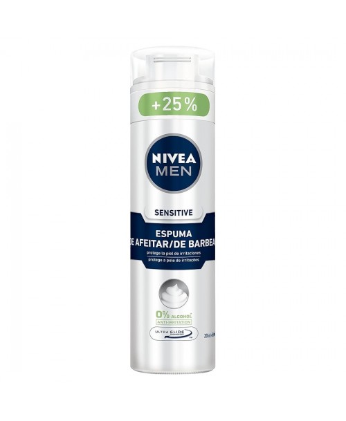 Nivea Men Espuma de Afeitar - Sensitive / 200 ml