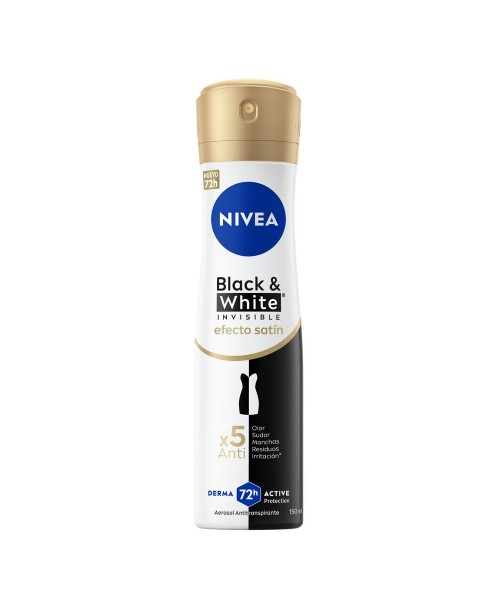 Nivea Desodorante Spray Black & White Max Protection / 150 ml