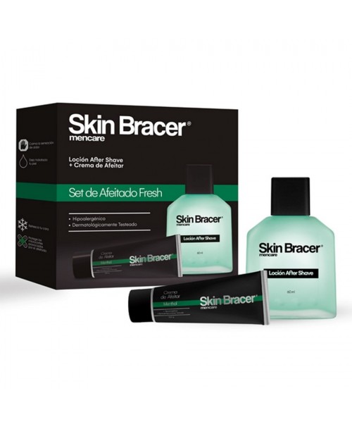 Estuche Skin Bracer Sensitive: Locion After Shave 60 ml y Crema de Afeitar 100 ml