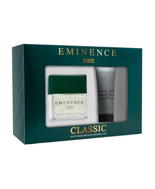 Estuche Eminence - Blue: Fragancia 50 ml y Gel After Shave 75 ml