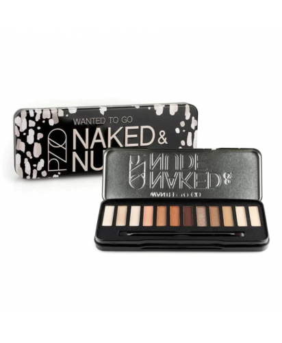 Petrizzio Paleta de Sombras Naked & Nude