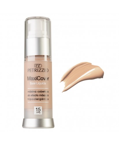 Petrizzio Base Liquida Maxi Cover - Rose Beige / 30 gr