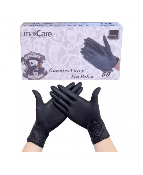 MaxCare Guantes Latex - Talla S / 50 uns