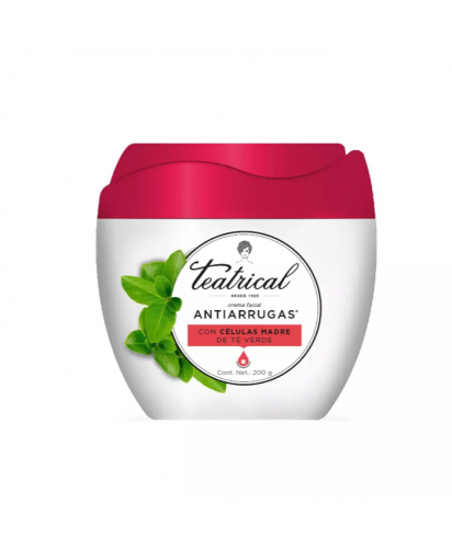 Teatrical Crema Facial Antiarrugas / 200 grs