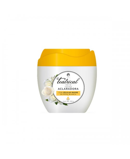 Teatrical Crema Facial Aclaradora / 100 grs