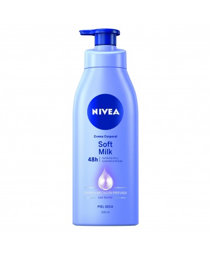 Nivea Crema Corporal Soft Milk / 400 ml