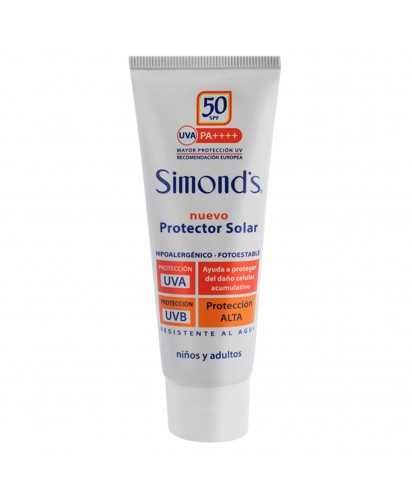 Bloqueador Solar Simond's SPF 50+ / 50 ml