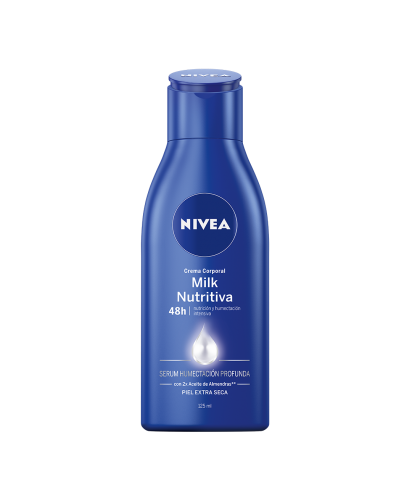 Nivea Crema Corporal Milk Nutritiva / 125 ml