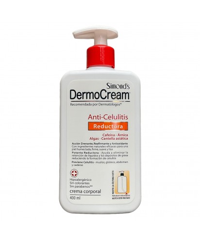 Simond's DermoCream Crema Corporal Reductora / 400 ml