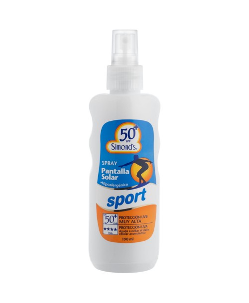 Bloqueador Solar Simond's SPF 50+ Sport / 190 ml