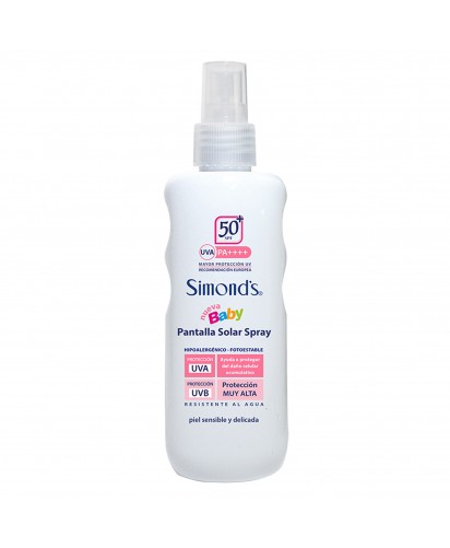 Simond's Protector Solar Spray SPF 50+ Baby Uva / 200 ml