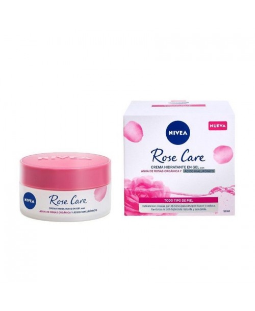 Nivea Crema Facial Rose Care / 50 ml