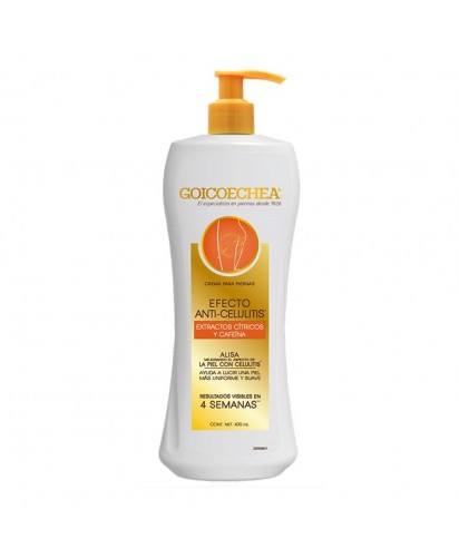 Goicoechea Crema para Piernas Efecto Anti-Celulitis / 400 ml