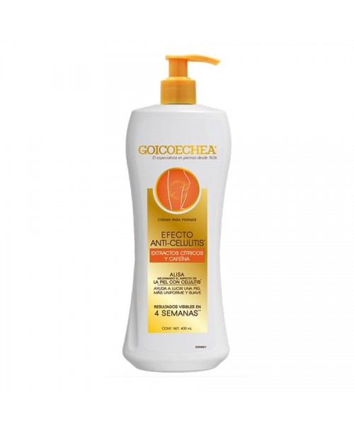 Goicoechea Crema para Piernas Efecto Anti-Celulitis / 400 ml