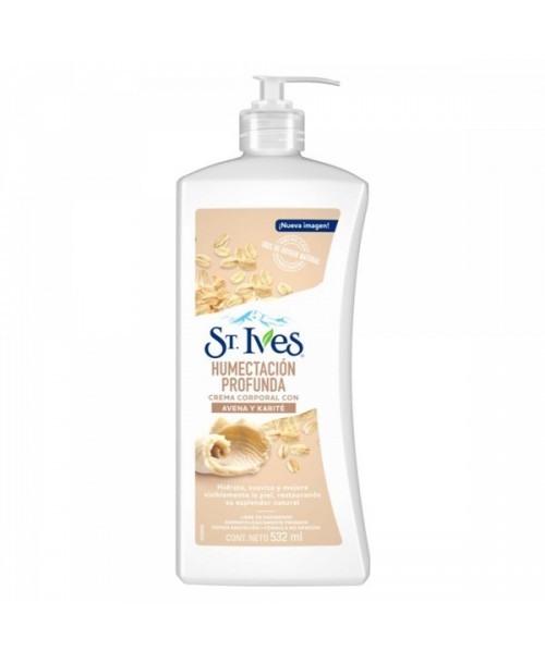 St. Ives Crema Corporal Piel Renovada / 532 ml